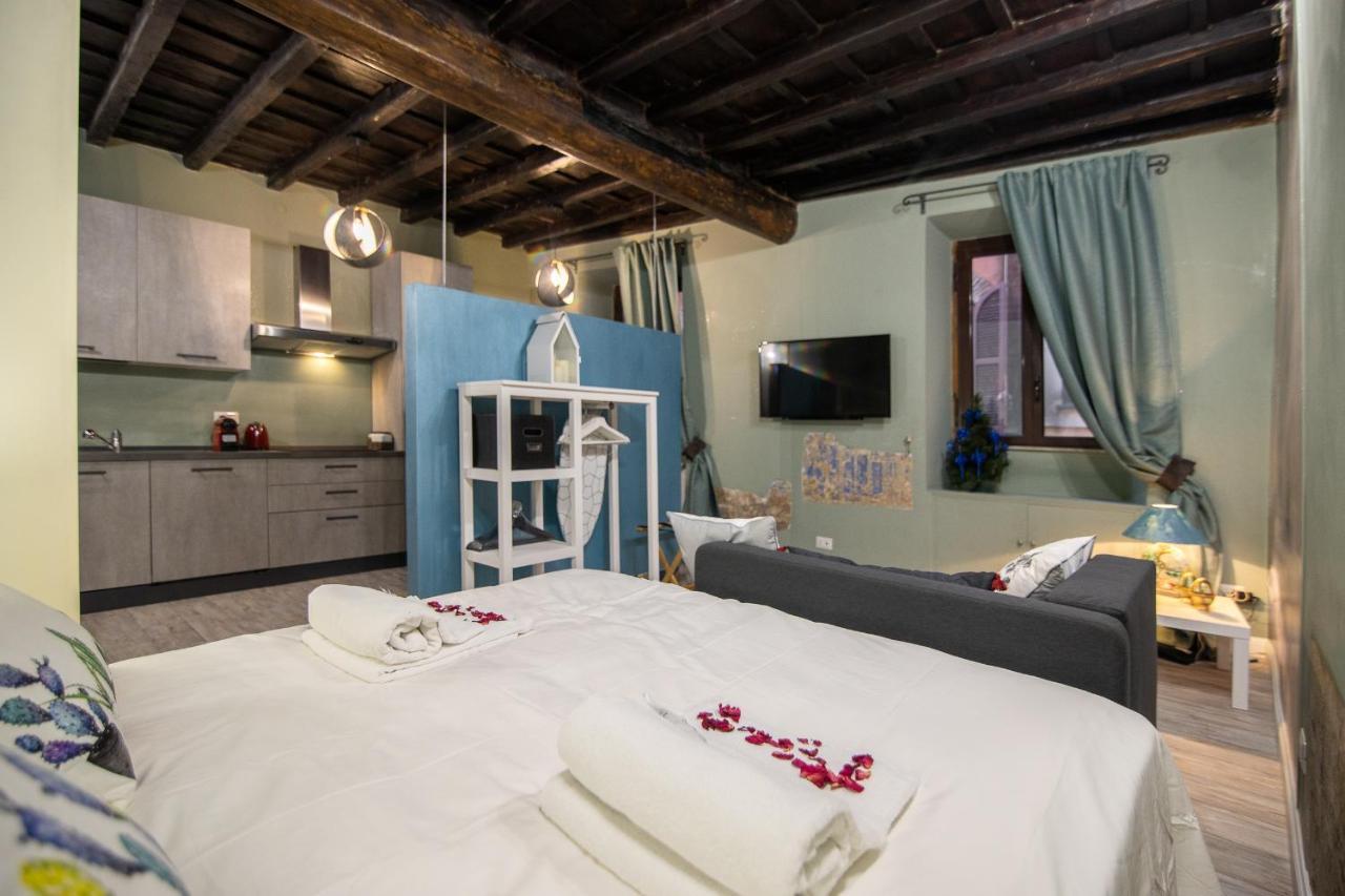 Romeathome Deluxe Suite Campo Dei Fiori Exterior foto